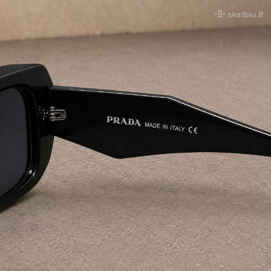 Prada akiniai juodos spalvos - nuotraukos Nr. 4