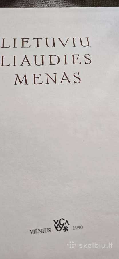 Albumas Lietuvių liaudies menas, 1990 - nuotraukos Nr. 3
