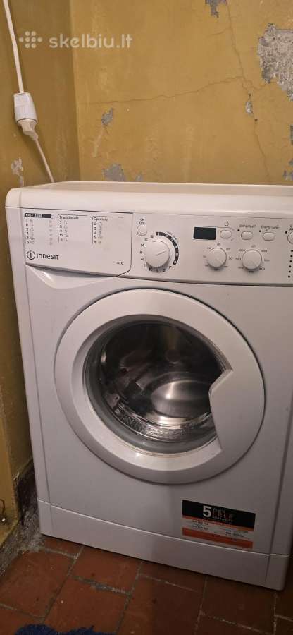 Indesit skalbimo masina - nuotraukos Nr. 2