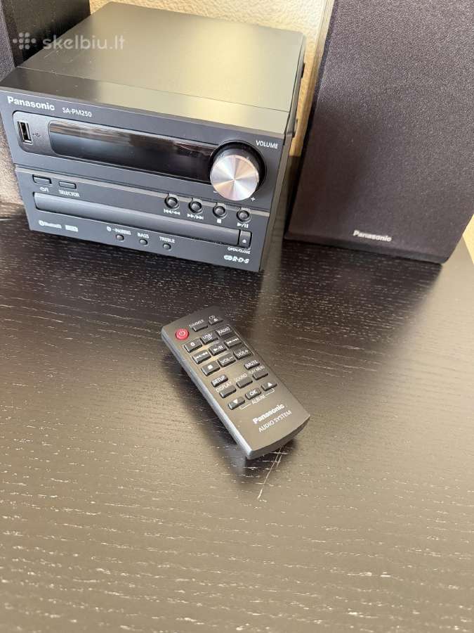 Muzikinis centras Panasonic Sa-pm250 - nuotraukos Nr. 3