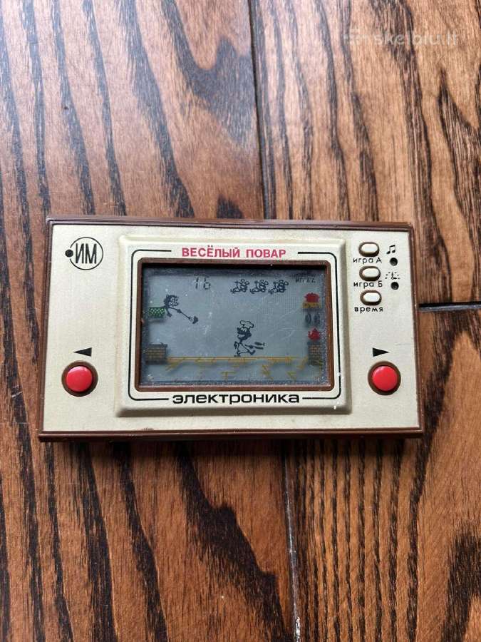 LCD elektroninis žaidimas"elektronika" - nuotraukos Nr. 3