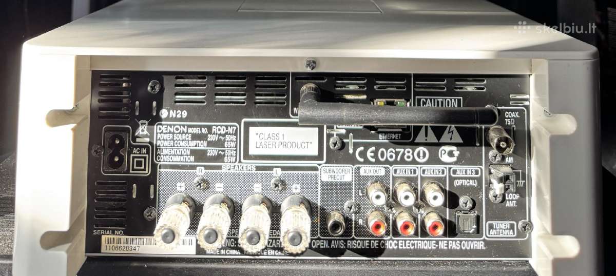 Denon pma-520 / denon produkcija - nuotraukos Nr. 10