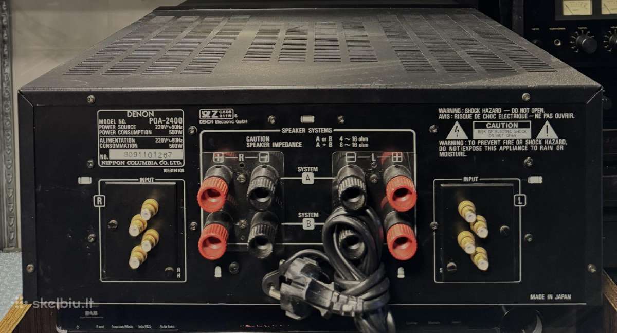 Denon pma-520 / denon produkcija - nuotraukos Nr. 14