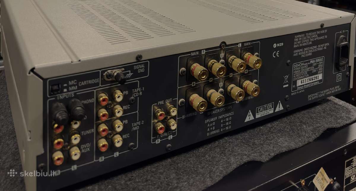 Denon pma-520 / denon produkcija - nuotraukos Nr. 23