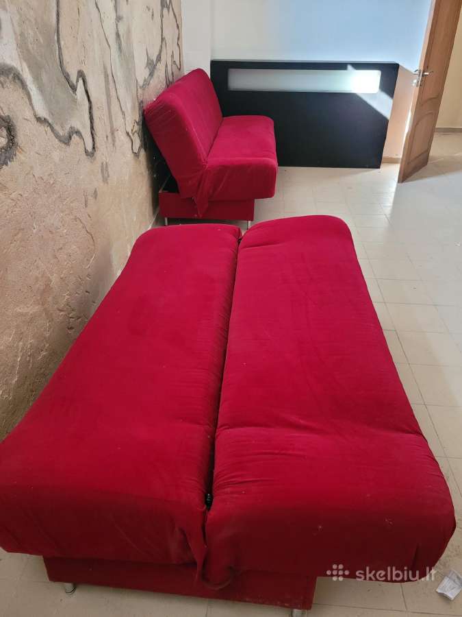 Išskleidžiama sofa - nuotraukos Nr. 3