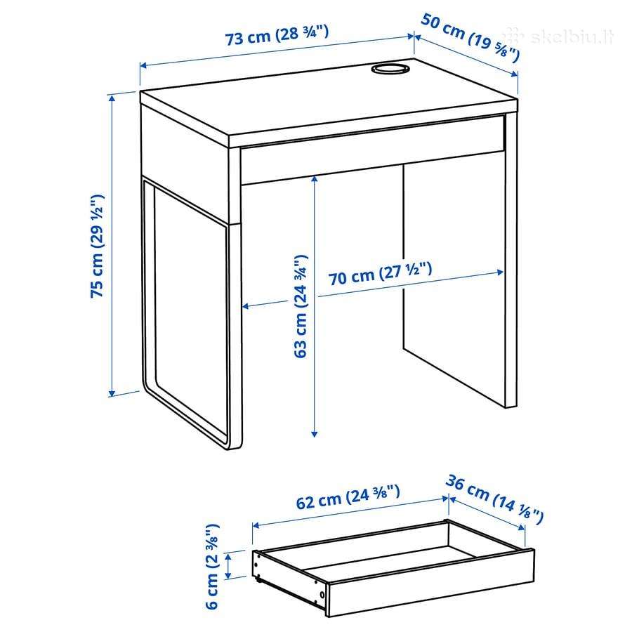 Ikea Mickey rašomasis stalas - nuotraukos Nr. 2