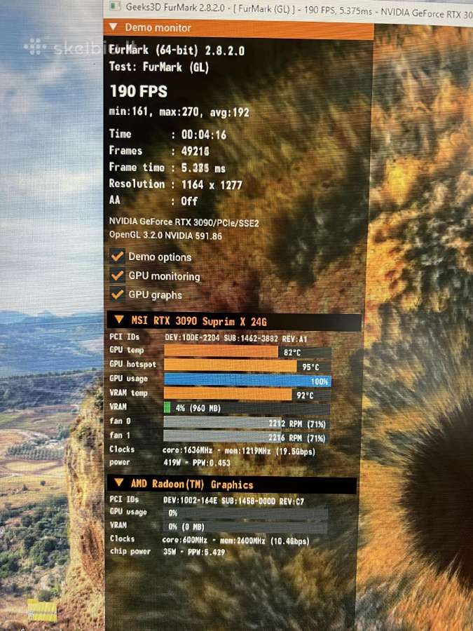 Rtx 3090 Suprim X 24gb - nuotraukos Nr. 4