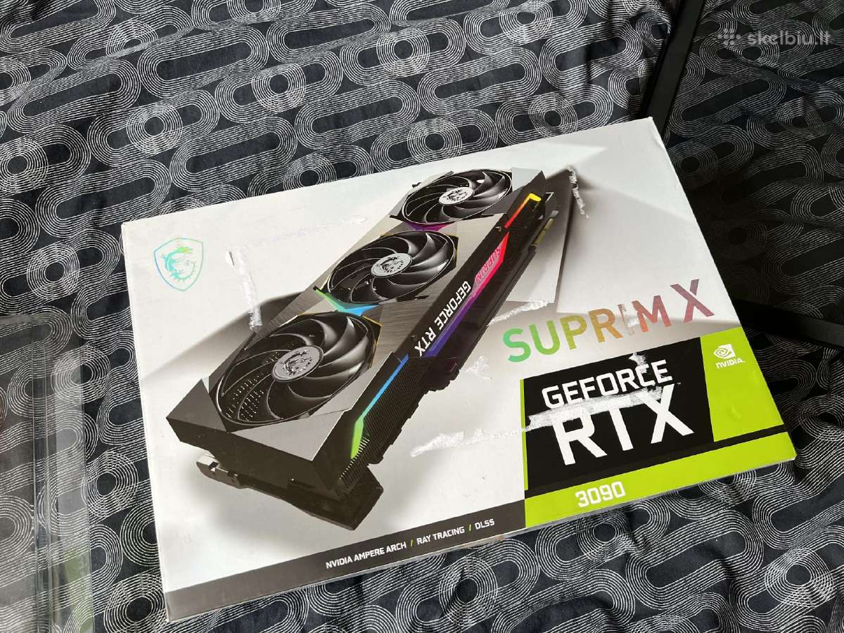 Rtx 3090 Suprim X 24gb - nuotraukos Nr. 5