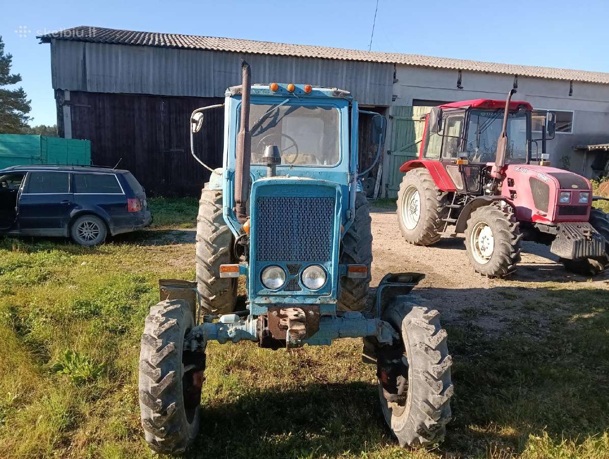 Du traktoriai Belarus Mtz-80 ir Mtz-52 - nuotraukos Nr. 5