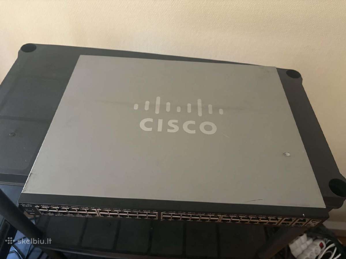 Cisco Sf300-48pp 48 Portu Poe - nuotraukos Nr. 3