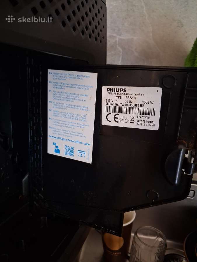 Philips 2200 kavos aparatas - nuotraukos Nr. 4