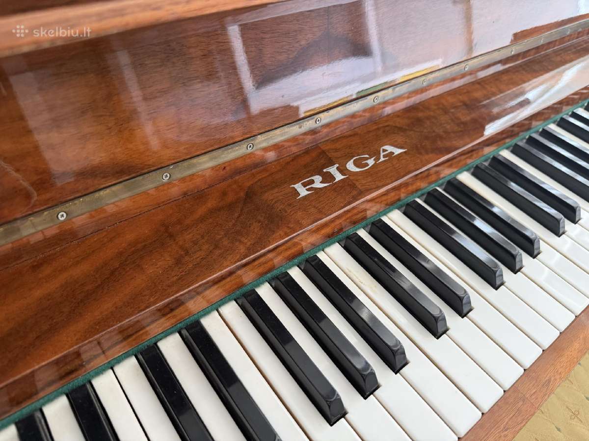 Pianinas "Riga" 2 ped. - nuotraukos Nr. 3