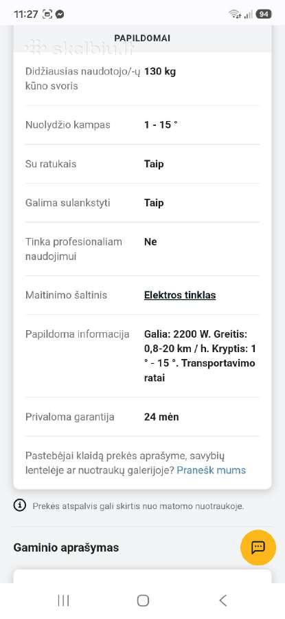 Bėgimo takelis - nuotraukos Nr. 4