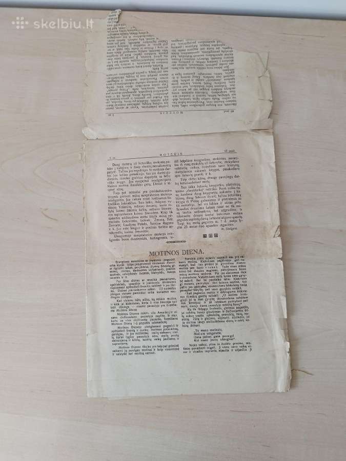 Antikvarinis žurnalas ,Moteris'' - nuotraukos Nr. 2