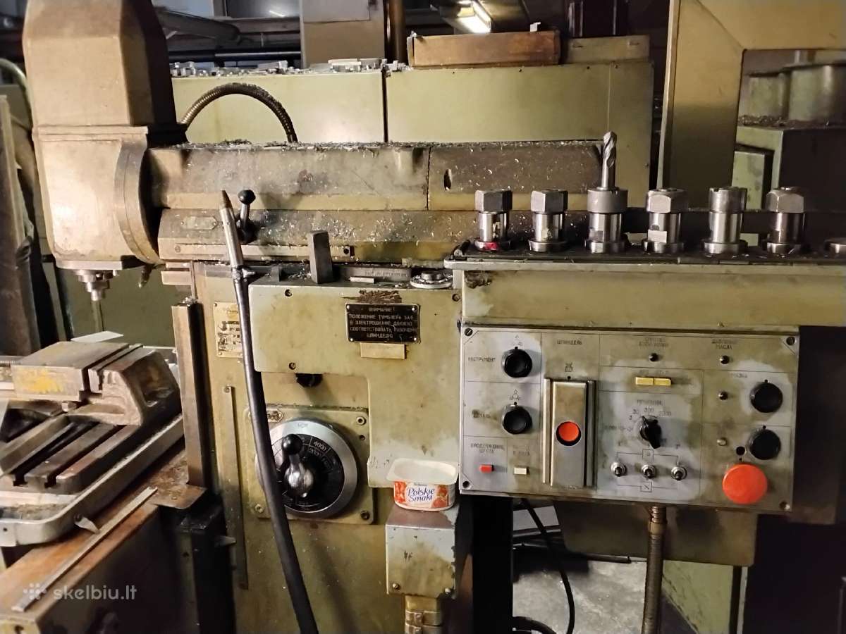Metalo frezavimo staklės Кфпэ-250 CNC - nuotraukos Nr. 3