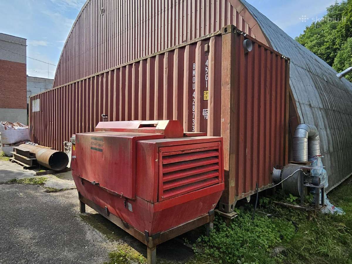 Smėliavimo įranga su 12 m įrengta patalpa - nuotraukos Nr. 8