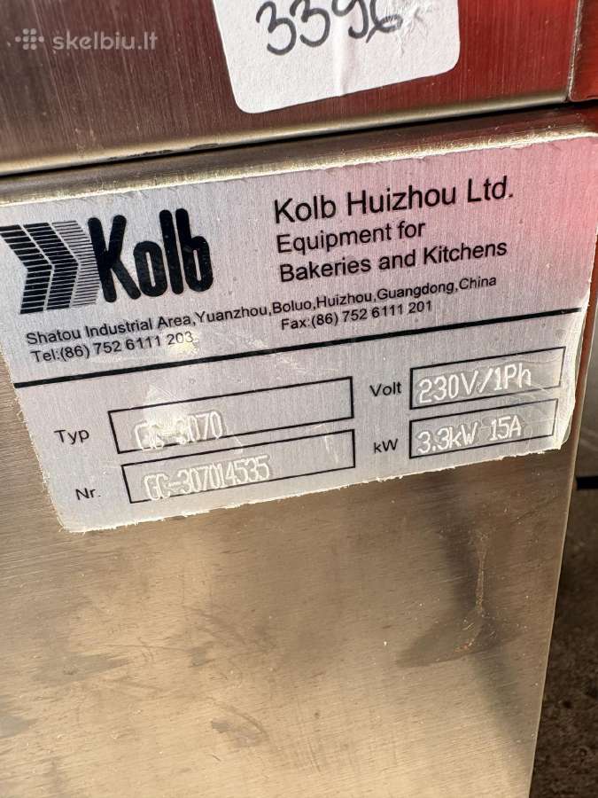 Kolb Atollspeed greitojo kepimo krosnis - nuotraukos Nr. 4