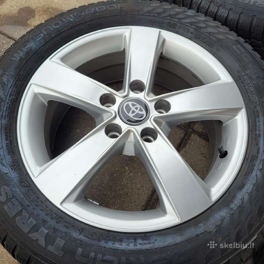 R16 originalai toyota 5-114,3 - nuotraukos Nr. 14