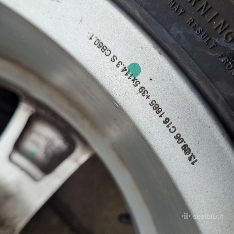 R16 originalai toyota 5-114,3 - nuotraukos Nr. 17