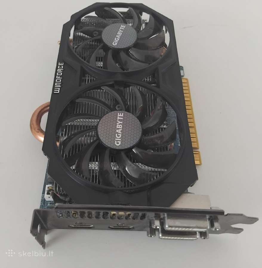 Veikianti Gtx 750 Ti Grafinė kortelė - nuotraukos Nr. 4