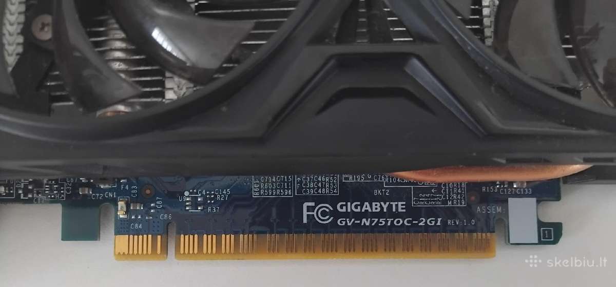 Veikianti Gtx 750 Ti Grafinė kortelė - nuotraukos Nr. 2