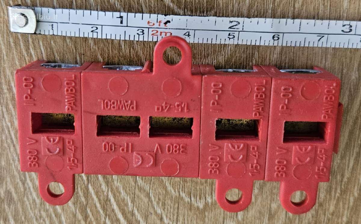 Laidų sujungimo terminalas 5 jungtys 1,5-4mm 308v - nuotraukos Nr. 5
