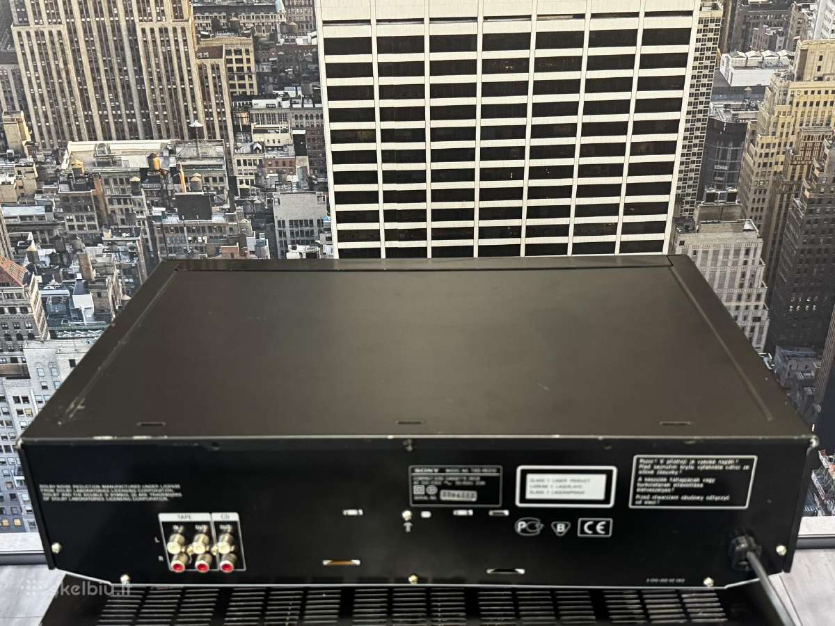 Sony kasetine/CD deka Txd-re210 - nuotraukos Nr. 3