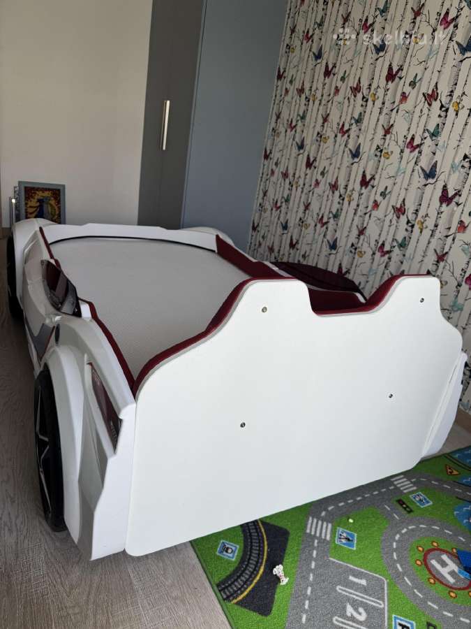 Gte automobilio lova su čiužiniu ir LED - nuotraukos Nr. 7