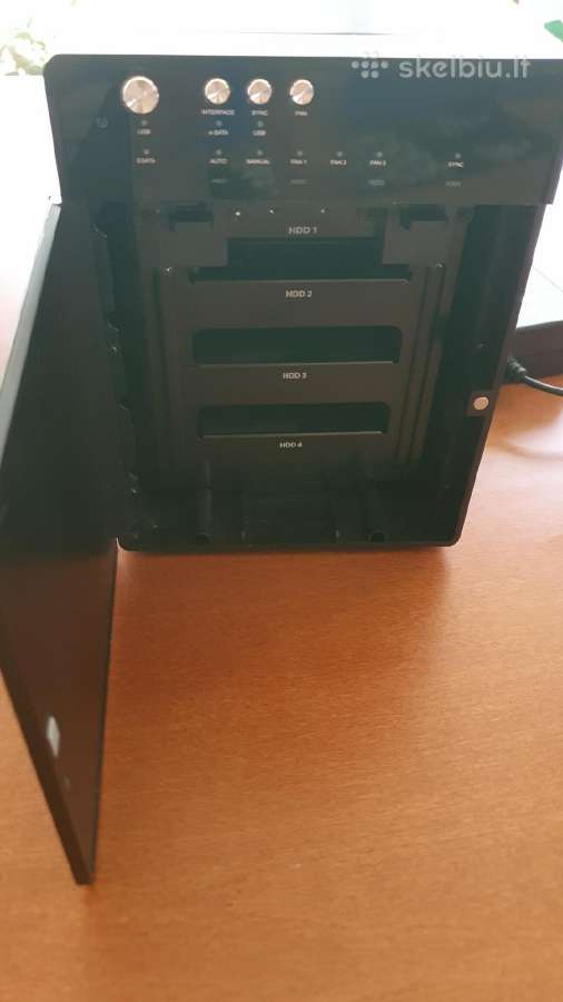HDD/SSD korpusas Icy Box 4 bay Raid System, 3.5" - nuotraukos Nr. 2