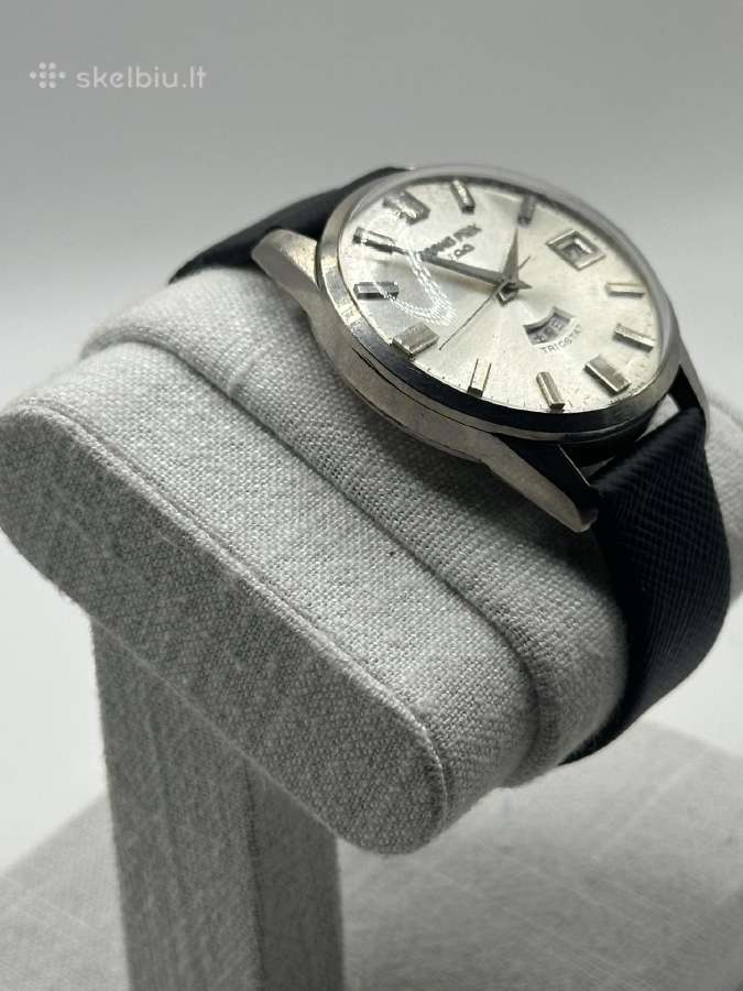 Vintažinis Orient Grand Prix Triostat 100 jewels - nuotraukos Nr. 6
