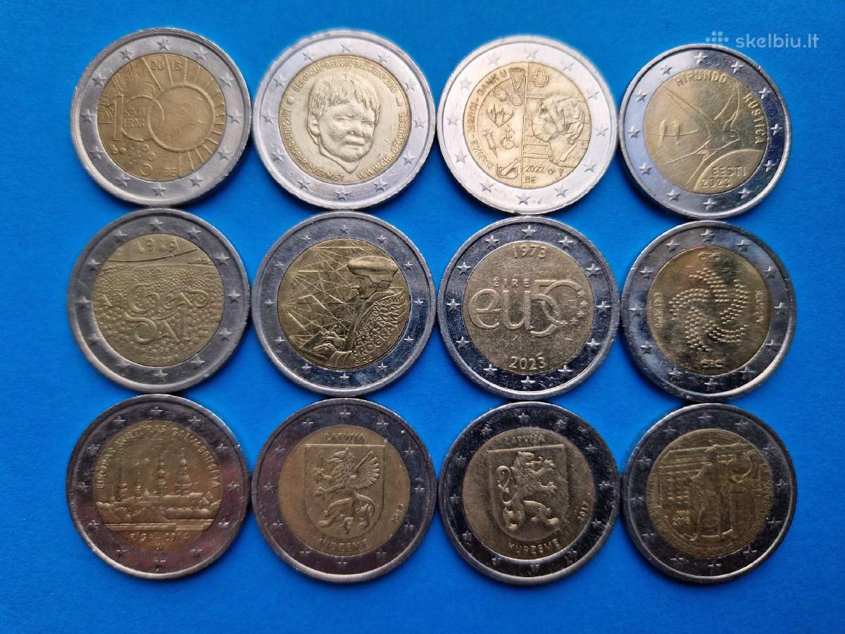 Atnaujinta. Dauguma proginių monetų 2.05 - 2.50€. - nuotraukos Nr. 5