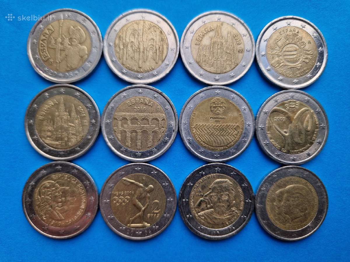 Atnaujinta. Dauguma proginių monetų 2.05 - 2.50€. - nuotraukos Nr. 4
