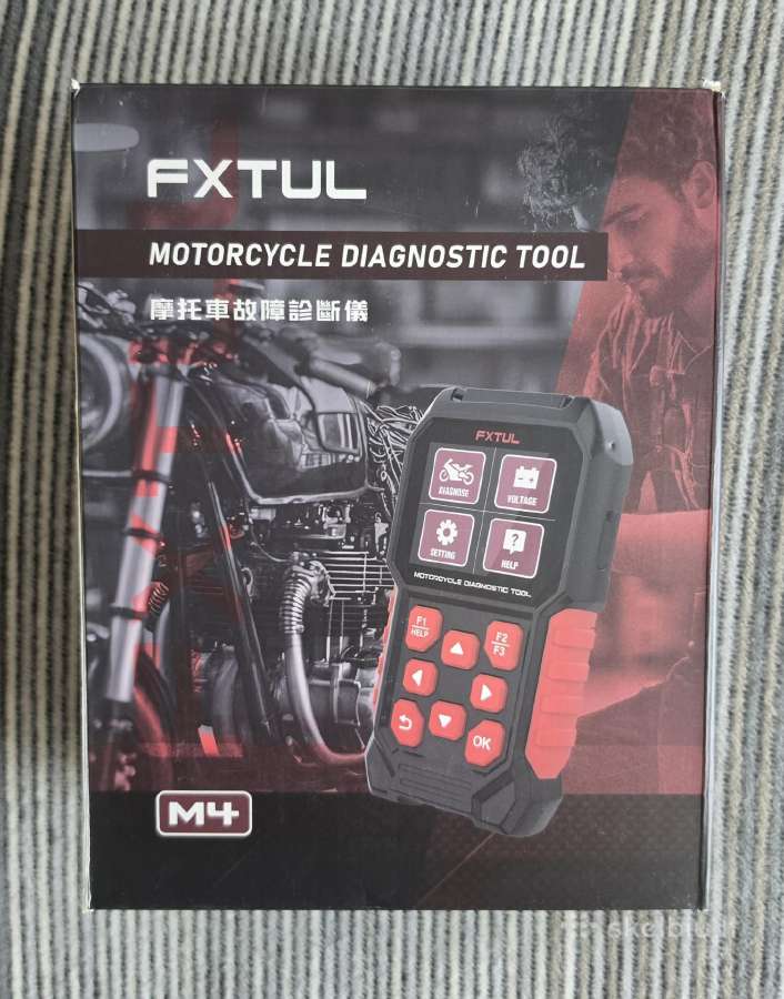 Fxtul M4 motociklų diagnostikos įrenginys - nuotraukos Nr. 2