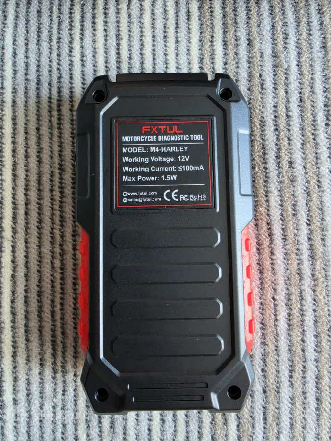 Fxtul M4 motociklų diagnostikos įrenginys - nuotraukos Nr. 7