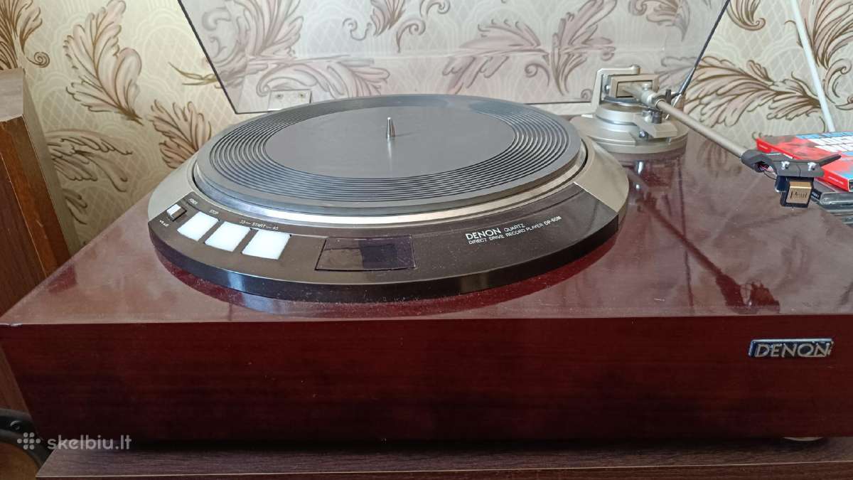 Plokštelių grotuvas Denon Dp-60m - nuotraukos Nr. 4