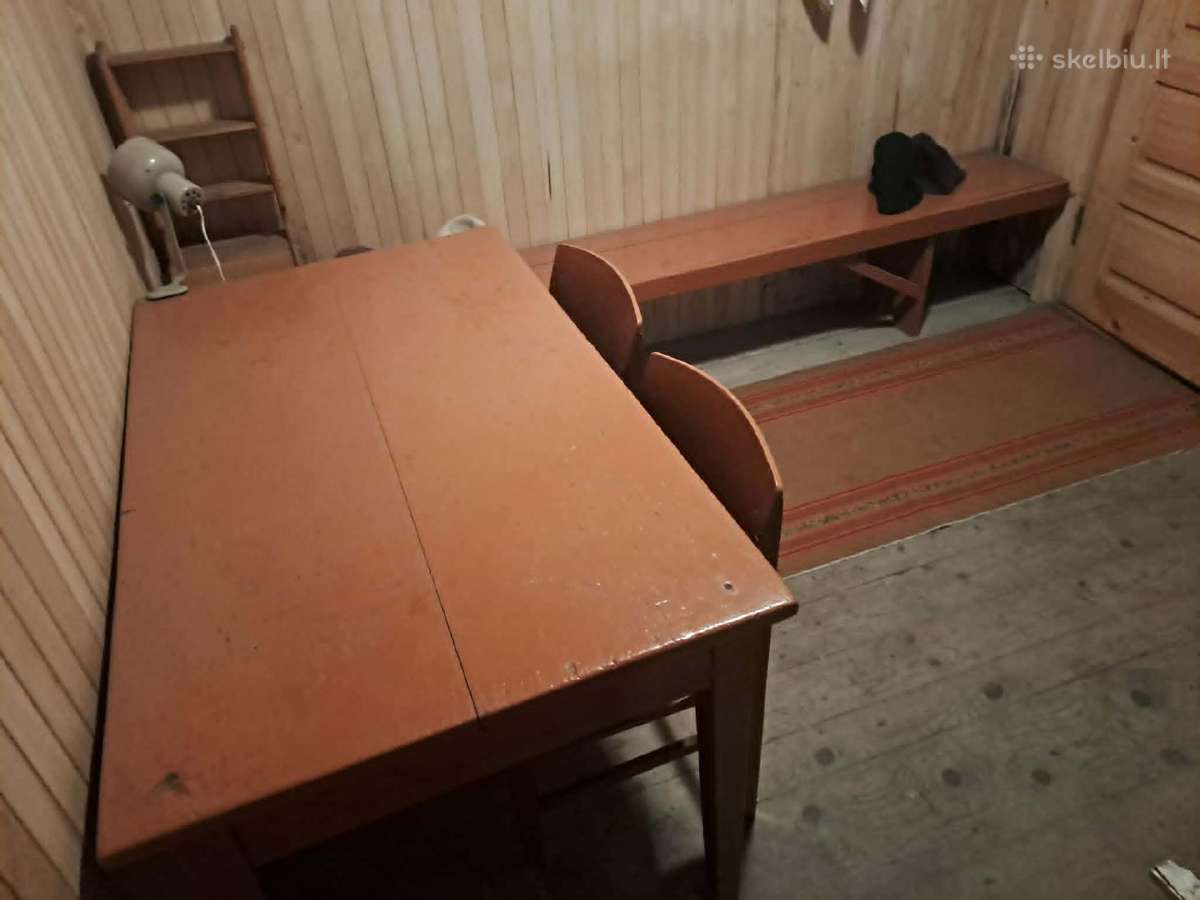 Lova, spinta, komoda, lauko baldai, kėdės, stalas - nuotraukos Nr. 11