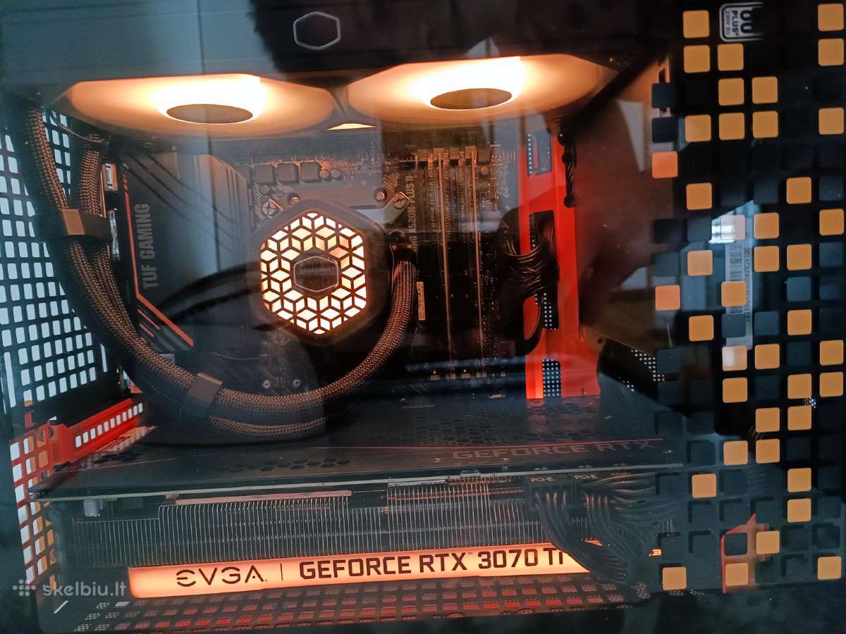 Kompaktiškas kompiuteris rtx 3070ti 32gb RAM r7 - nuotraukos Nr. 3