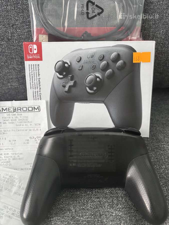 Nintendo Switch Pro su garantija - nuotraukos Nr. 2