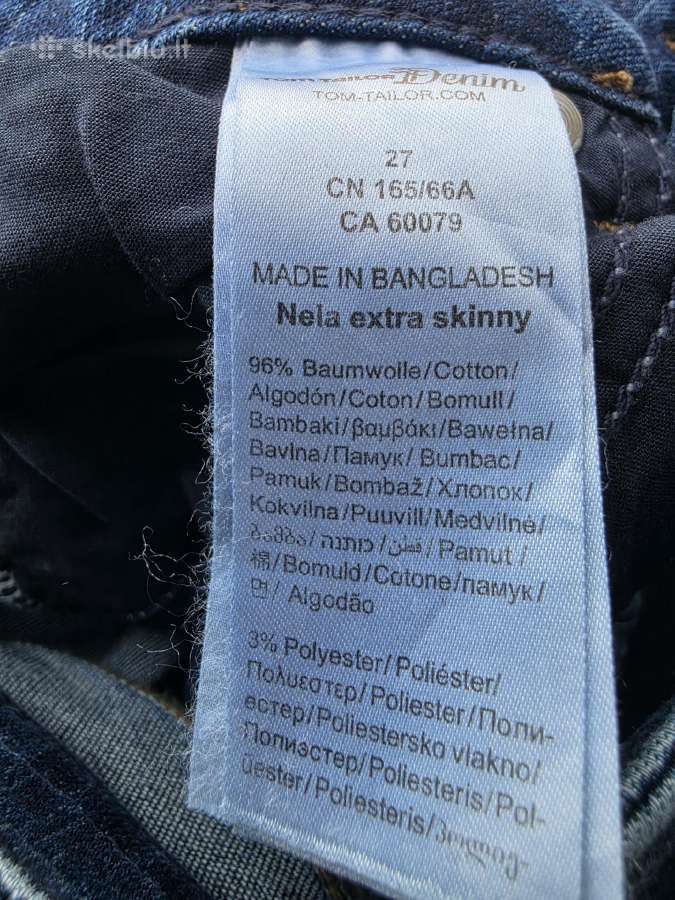 Tom Tailor džinsai W27 dydžio - nuotraukos Nr. 6