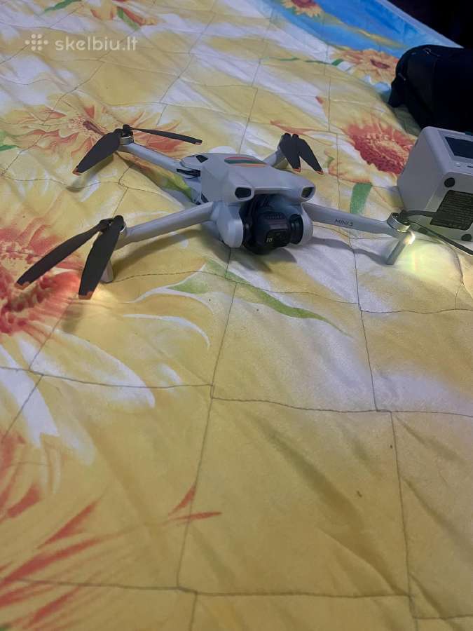 Dji Mini 3 + Dji RC (su ekranu) 2 baterijos - nuotraukos Nr. 4