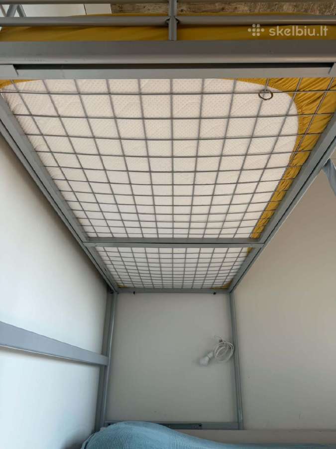 Ikea Tromso metalinė loftinė lova be čiužinio - nuotraukos Nr. 2
