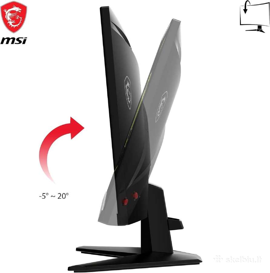 Msi Mag 256f 24.5" 180hz Rapid Ips Gaming - nuotraukos Nr. 5