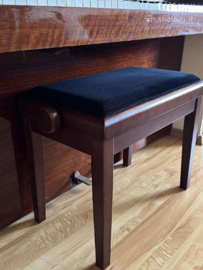 Pianinas „rīga“ kartu su reguliuojamu kėde - nuotraukos Nr. 3