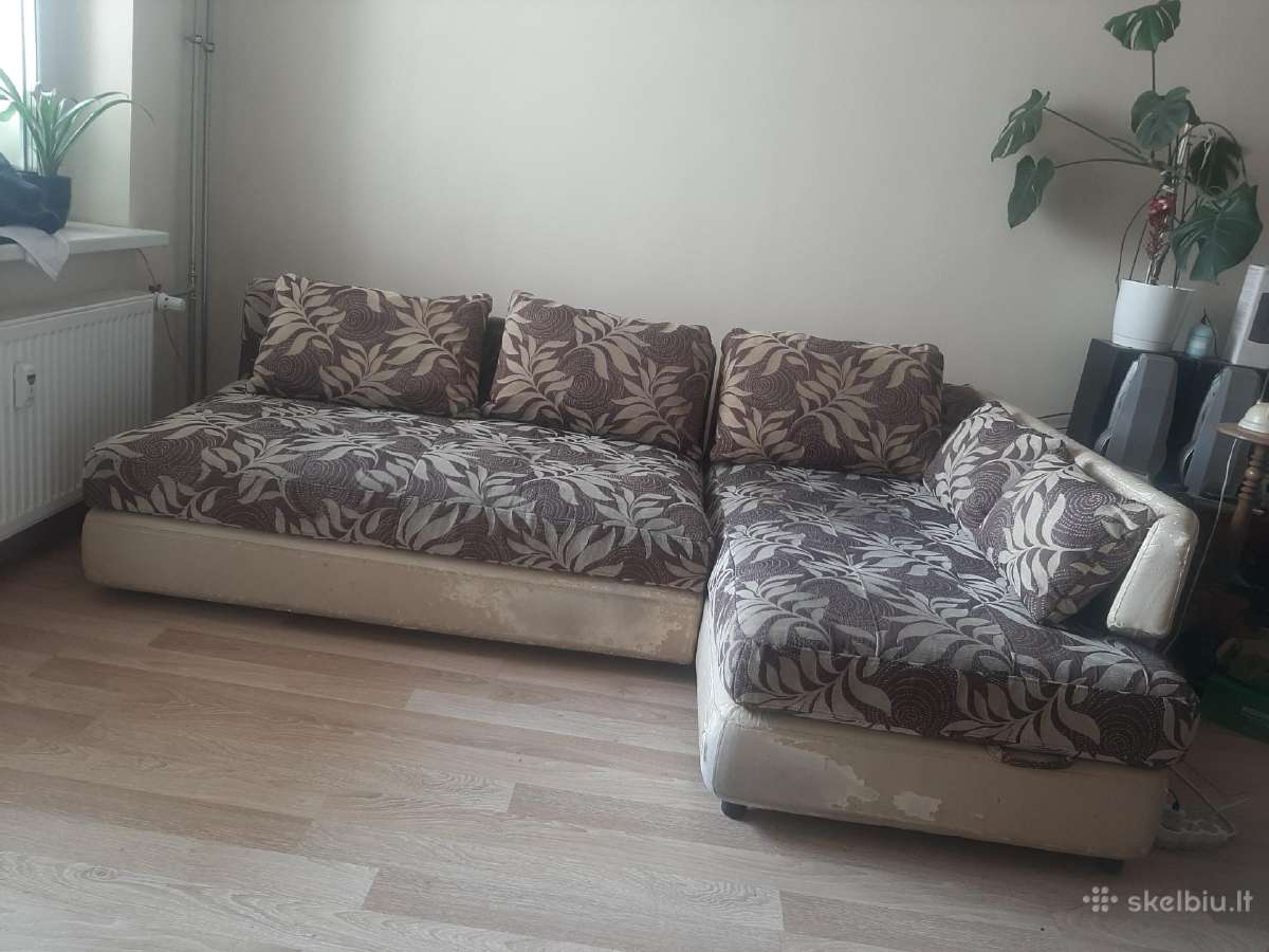Parduodamas Magrės kampas sofa-lova - nuotraukos Nr. 2