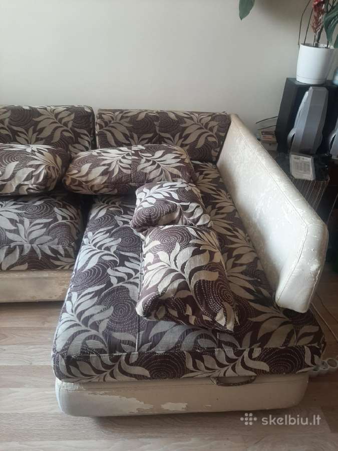 Parduodamas Magrės kampas sofa-lova - nuotraukos Nr. 3