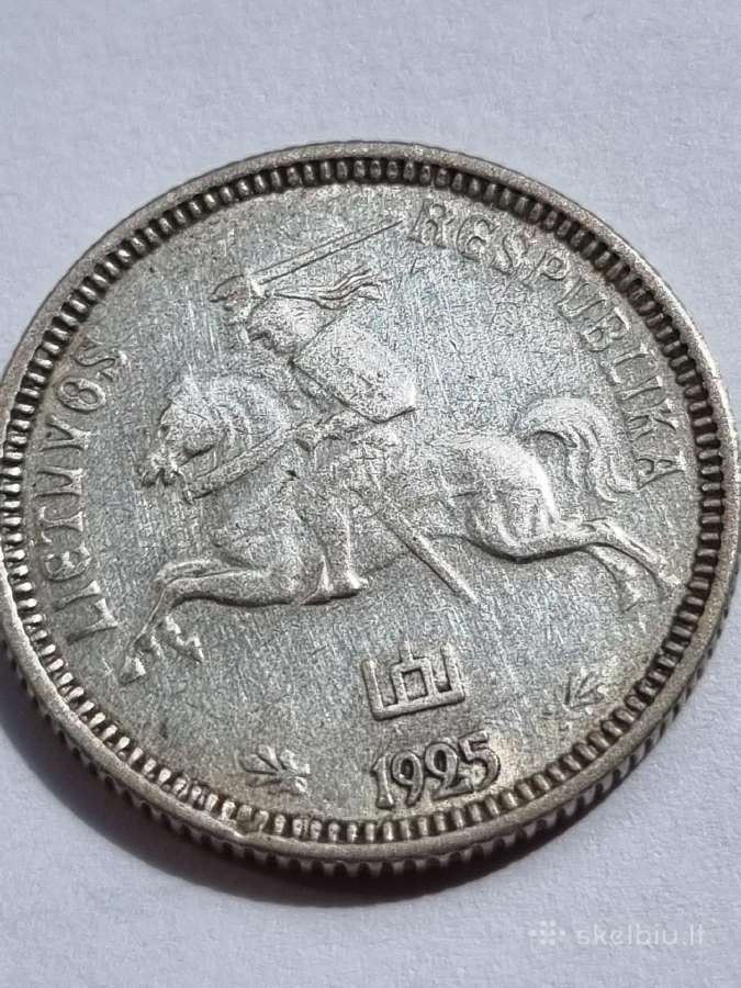 1 Litas Kumelė stovis foto - nuotraukos Nr. 3