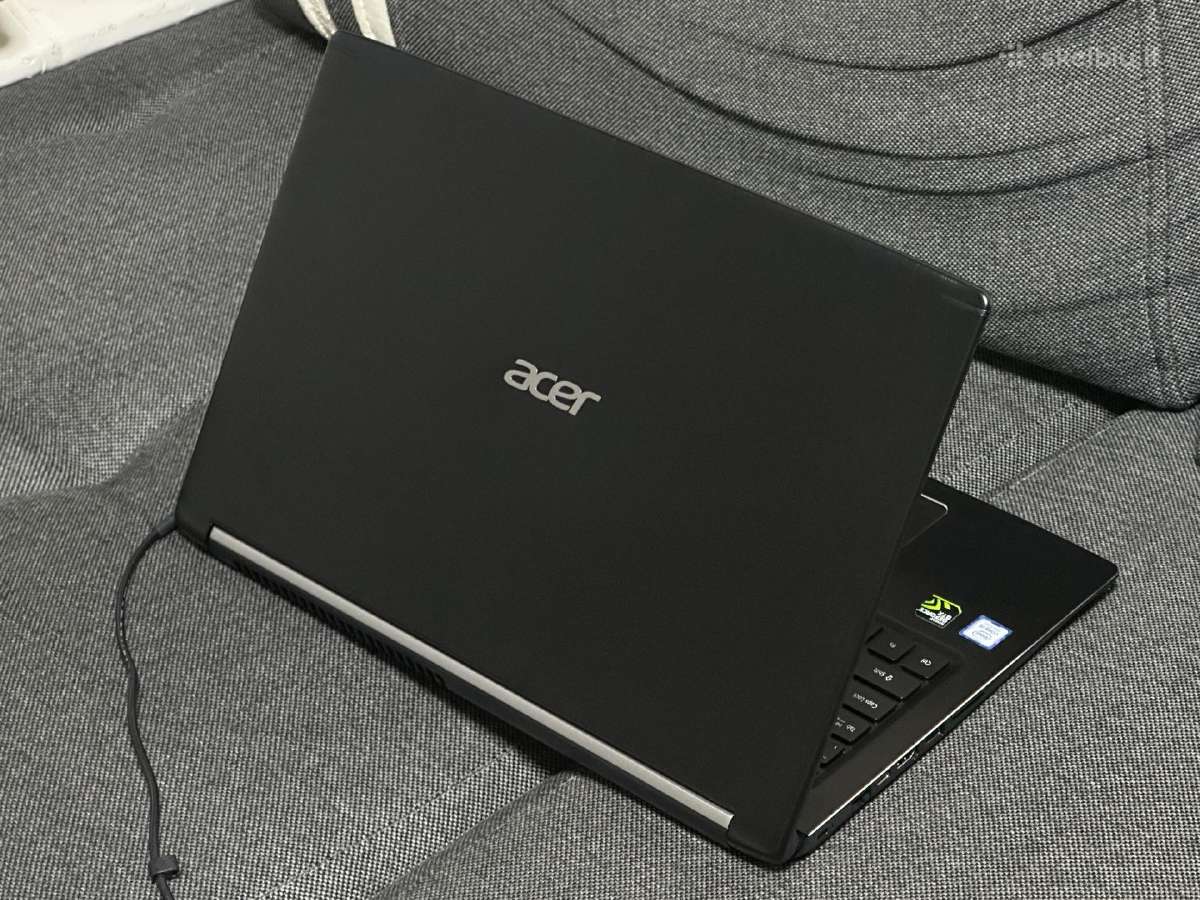 Parduodu Acer Aspire 7 su I5, 12gb, Gtx 1050 4gb - nuotraukos Nr. 5