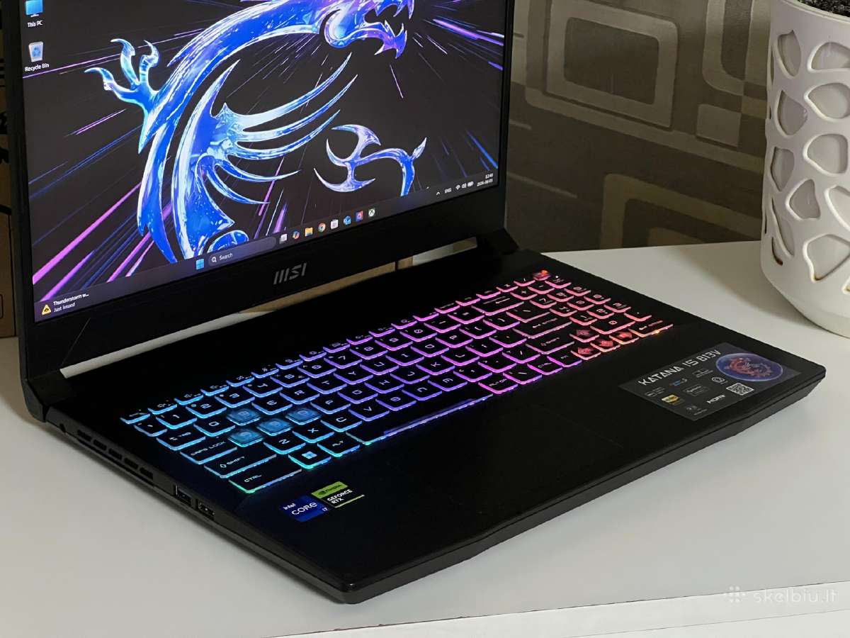Parduodamas Msi Katana su Rtx 4070, I7-13k, 1tb. - nuotraukos Nr. 3