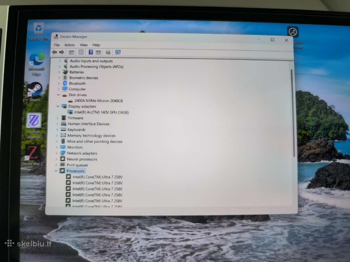 Msi Claw A8 Ai+ A2vm 32gb 2tb - nuotraukos Nr. 9