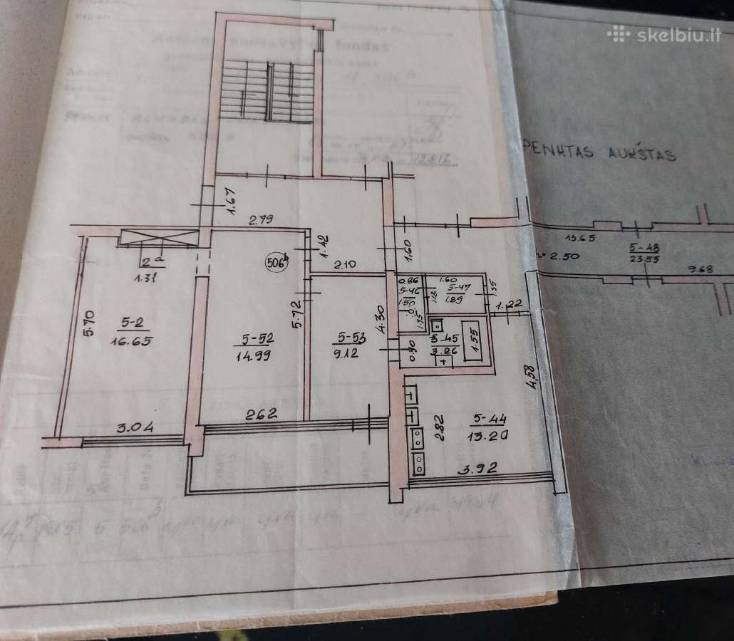 2-jų kambarių butas Rambyno g. - nuotraukos Nr. 17